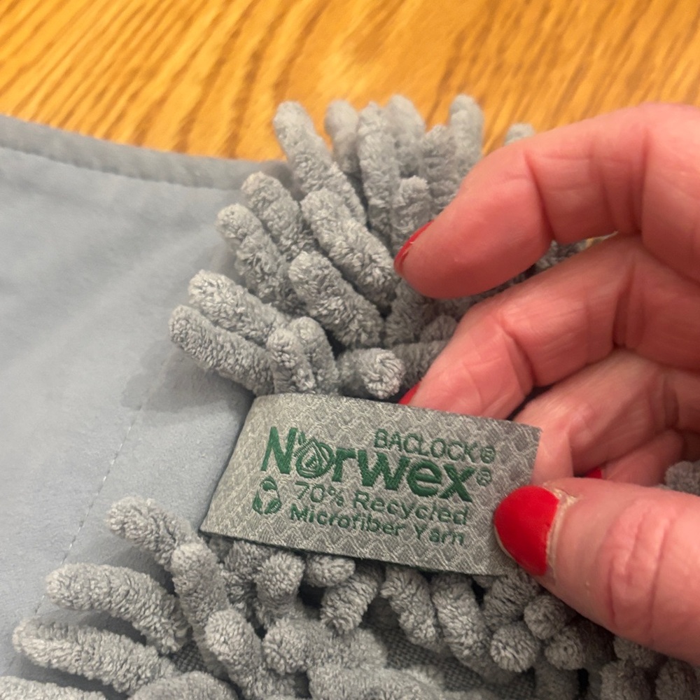 Gray Chenille Microfiber Mop Cover - Home Accents - Picture 4 of 5